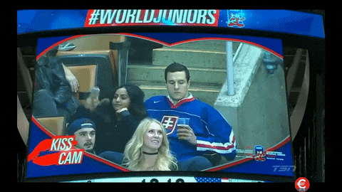 kiss cam GIF by Samantha