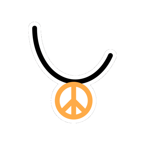 Peace Sticker by Matt Jensen Marketing