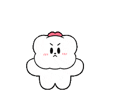 Angry Fire Sticker