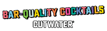 Cheers Festival Sticker by Cutwater Spirits