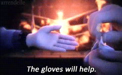 Image result for gloves gif