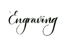 Engraving Sticker