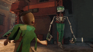 Scared Animation GIF by Nouns Movie