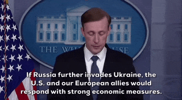 Russian Invasion Sanctions GIF by GIPHY News