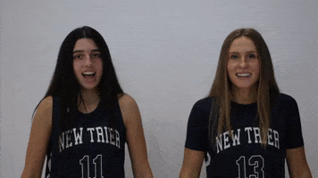 AthleticsNTHS get hype trevians new trier girls basketball GIF