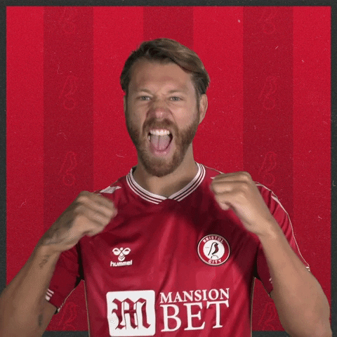 Bakes Come On You Reds GIF by Bristol City FC