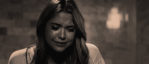 Ashley Benson Crying Gif from 'Pretty Little Liars'.