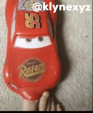 Licking Lightning Mcqueen GIF