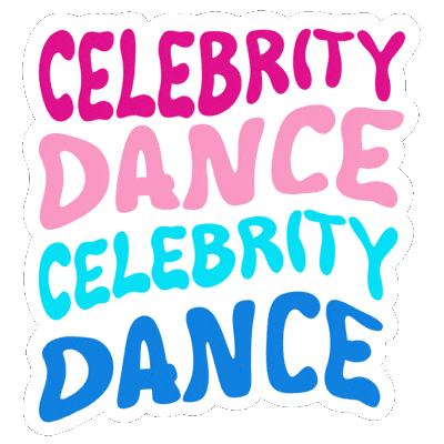 Dancing Sticker by Celebrity Dance