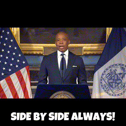 New York Usa GIF by Eric Adams