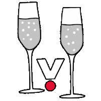 Celebration Cheers Sticker by iSTYLE CZ