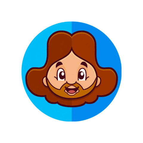 Jesus Catolica Sticker by Amiguinhos de Deus