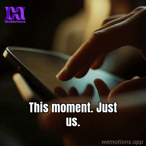 Just Us Connection GIF by WeMotions