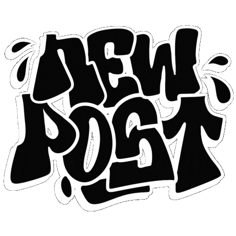 Post Nouveau Sticker