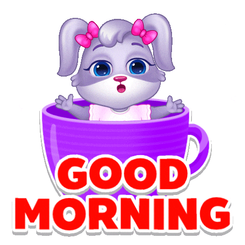Good Morning Love Sticker by Lucas and Friends by RV AppStudios