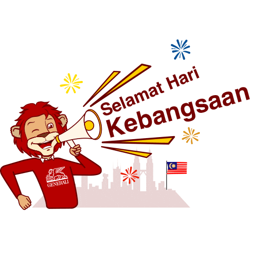 Merdeka Malaysiaday Sticker by Generali Malaysia