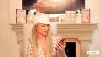 Paris Hilton Text GIF by TalkShopLive