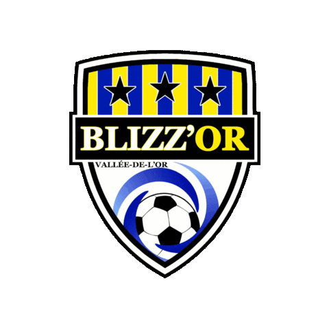 Club de Soccer de la Vallée-de-l'Or - Blizz'Or Sticker
