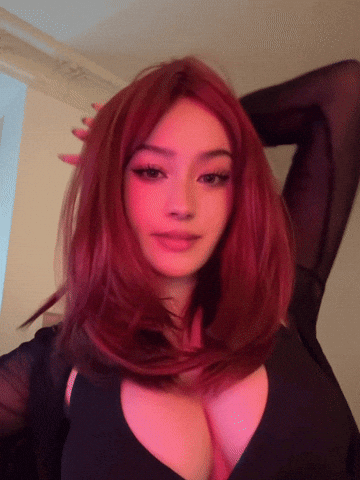 Cute Girl Flirting GIF