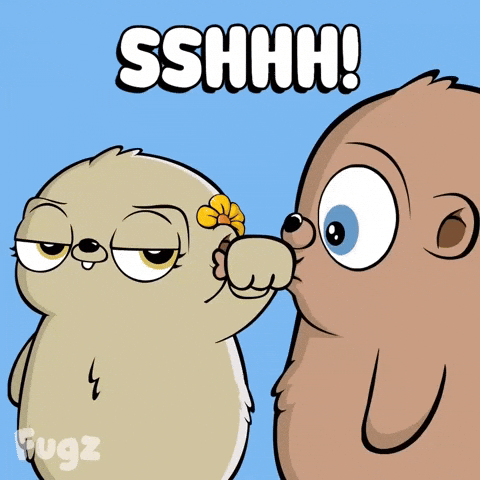 Stop Shut Up GIF by Fugz Official