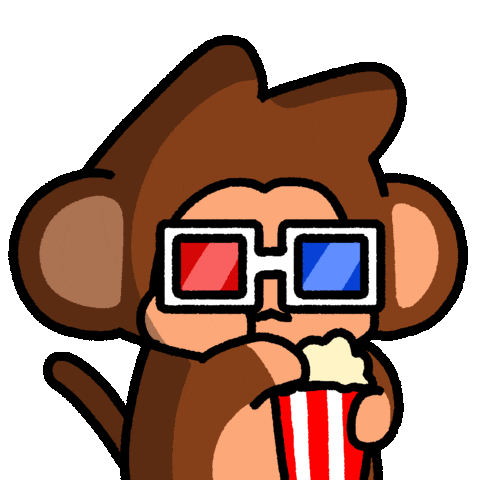 Pop Corn Sticker