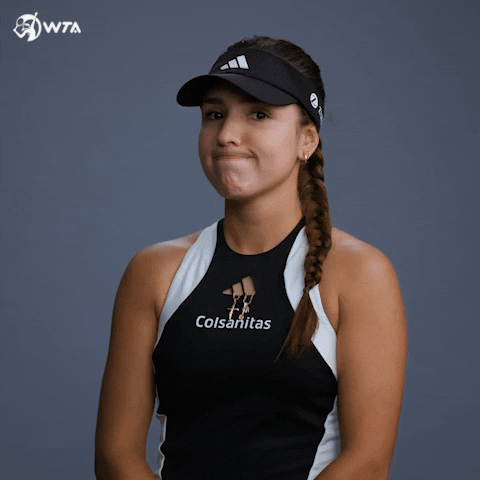 Awkward Tennis GIF by WTA