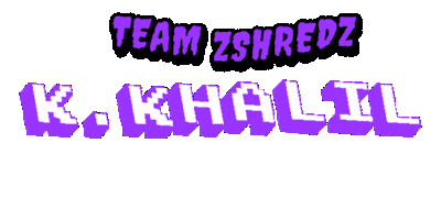 Kkhalil Sticker by ZShredz