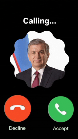 President Calling GIF