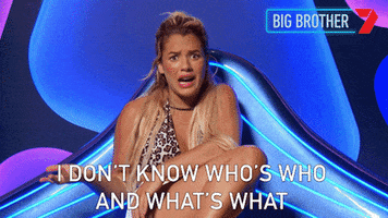 Confused Big Brother GIF by Big Brother Australia