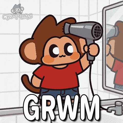 Get Ready With Me GIF by Chimpers