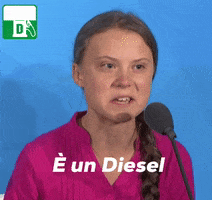 Greta Thunberg Diesel GIF by Nicola Rossi