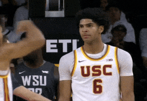 Basketball Hoops GIF by USC Trojans