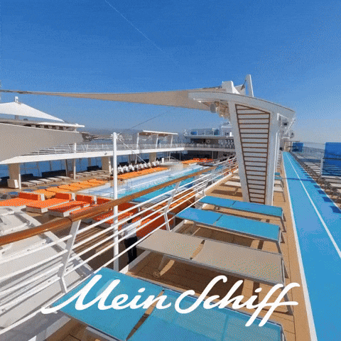 Sun Sea GIF by Mein Schiff® by TUI Cruises