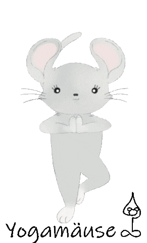 Yogamaeuse KURSE I WORKSHOPS I EVENTS Sticker