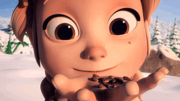 Christmas Seed GIF by Piney the Lonesome Pine