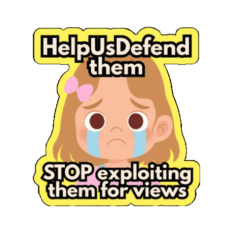 Kids Stop Sticker by DEFEND Nonprofit