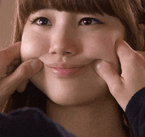 k pop smile GIF