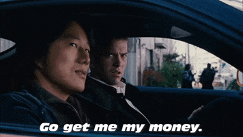 Pay Me Fast And Furious GIF by The Fast Saga