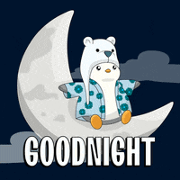 Tired Good Night GIF by Pudgy Penguins