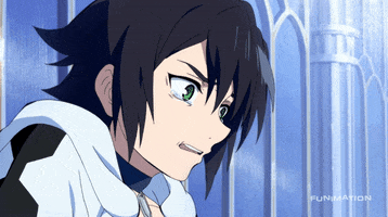 seraph of the end crying GIF by Funimation