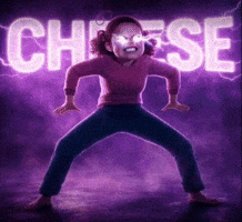 Cheese Laser Eye GIF
