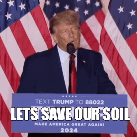 Donald Trump GIF by Save Soil