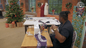 Christmas Jump GIF by The Great British Sewing Bee