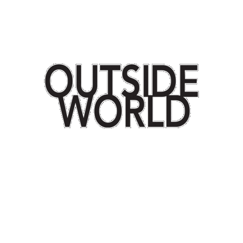 Outside World Sticker