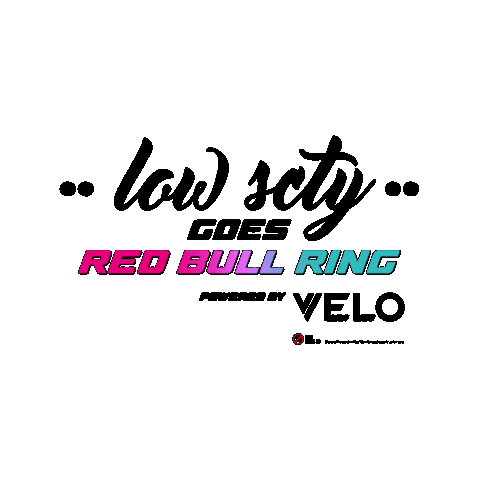 Red Bull Ring Carmeet Sticker by lowscty