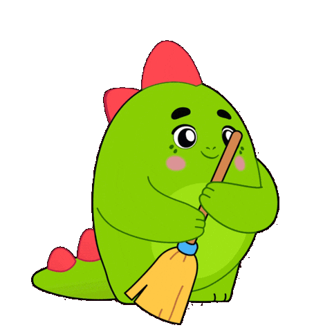 Sweep Sticker by Dino Gotchis