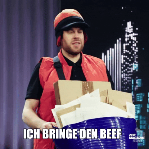 Post Beef GIF by ZDF Magazin Royale