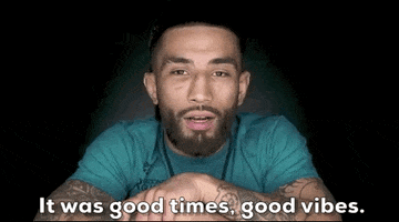 Good Vibes GIF by UFC