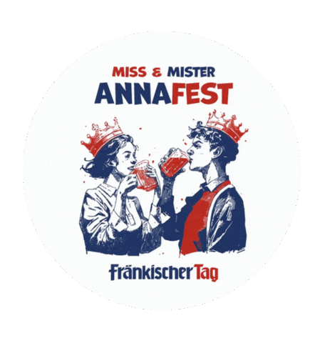 Bier Franken Sticker by fraenkischertag.de