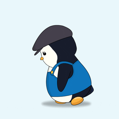 Sad Still Waiting GIF by Pudgy Penguins